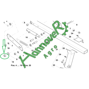 Контргайка  Kverneland KG01067961